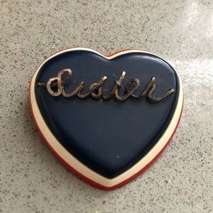 Vintage 40s WWII Plastic Sweetheart Sister Pin